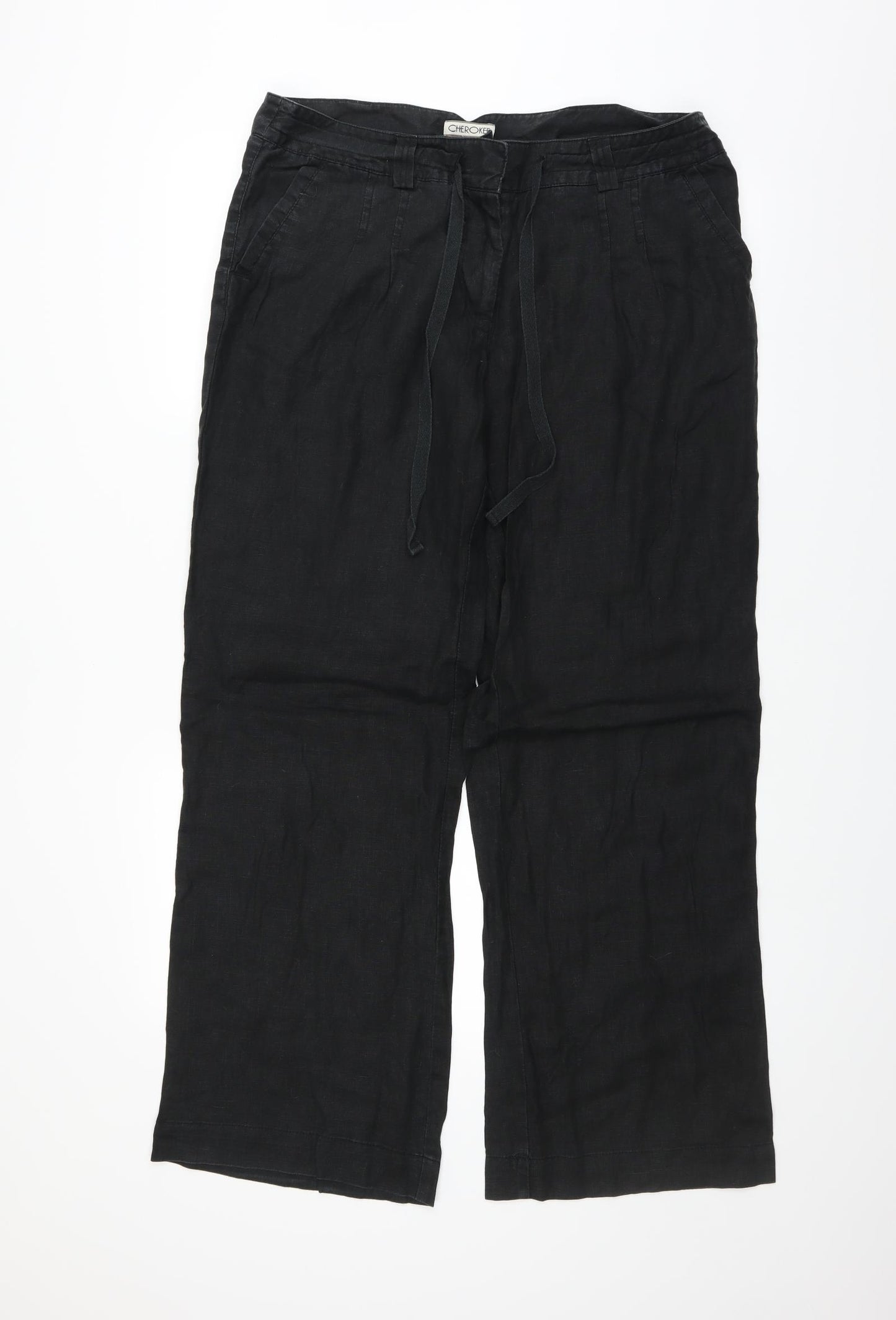 Cherokee Womens Black   Trousers  Size 16 L32 in