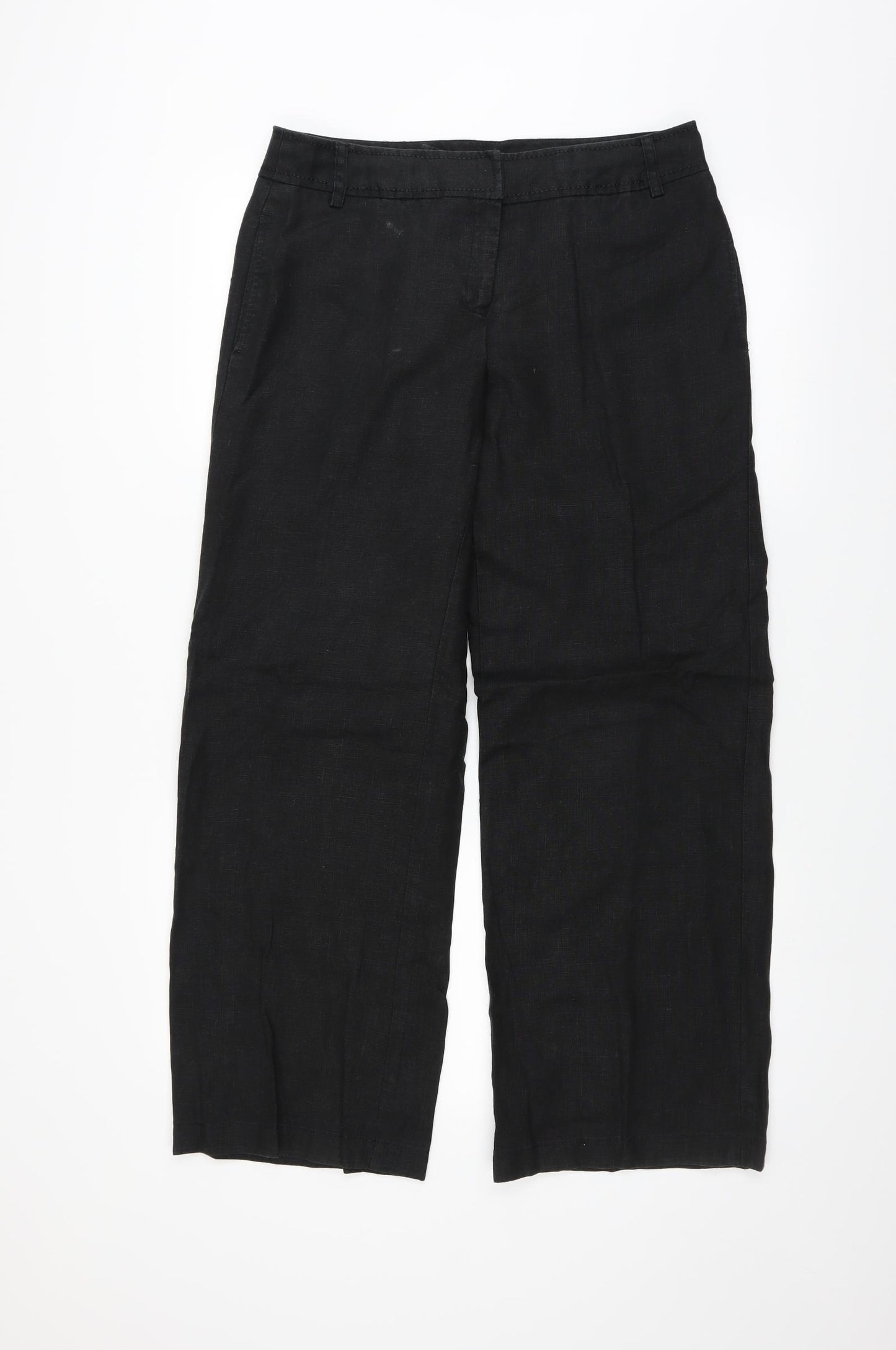 George Womens Black   Trousers  Size 12 L29 in