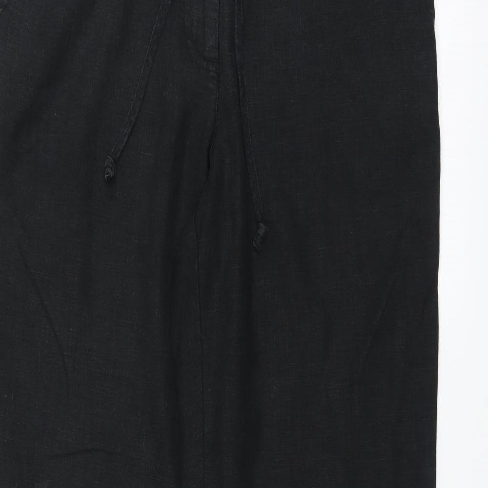 NEXT Womens Black   Trousers  Size 10 L30 in