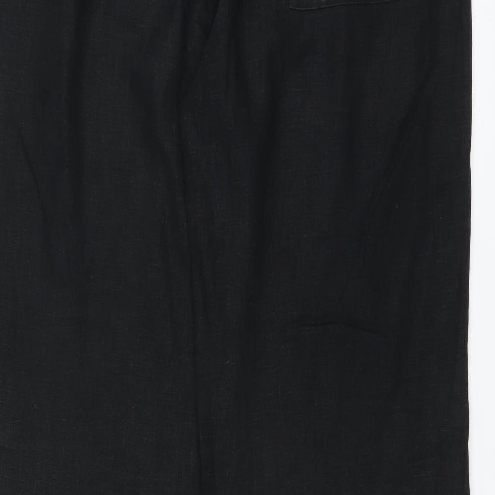 NEXT Womens Black   Trousers  Size 10 L30 in