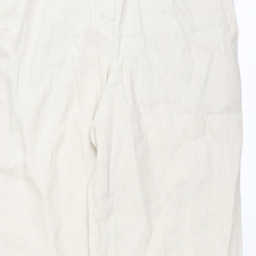NEXT Womens Beige   Trousers  Size 12 L31 in