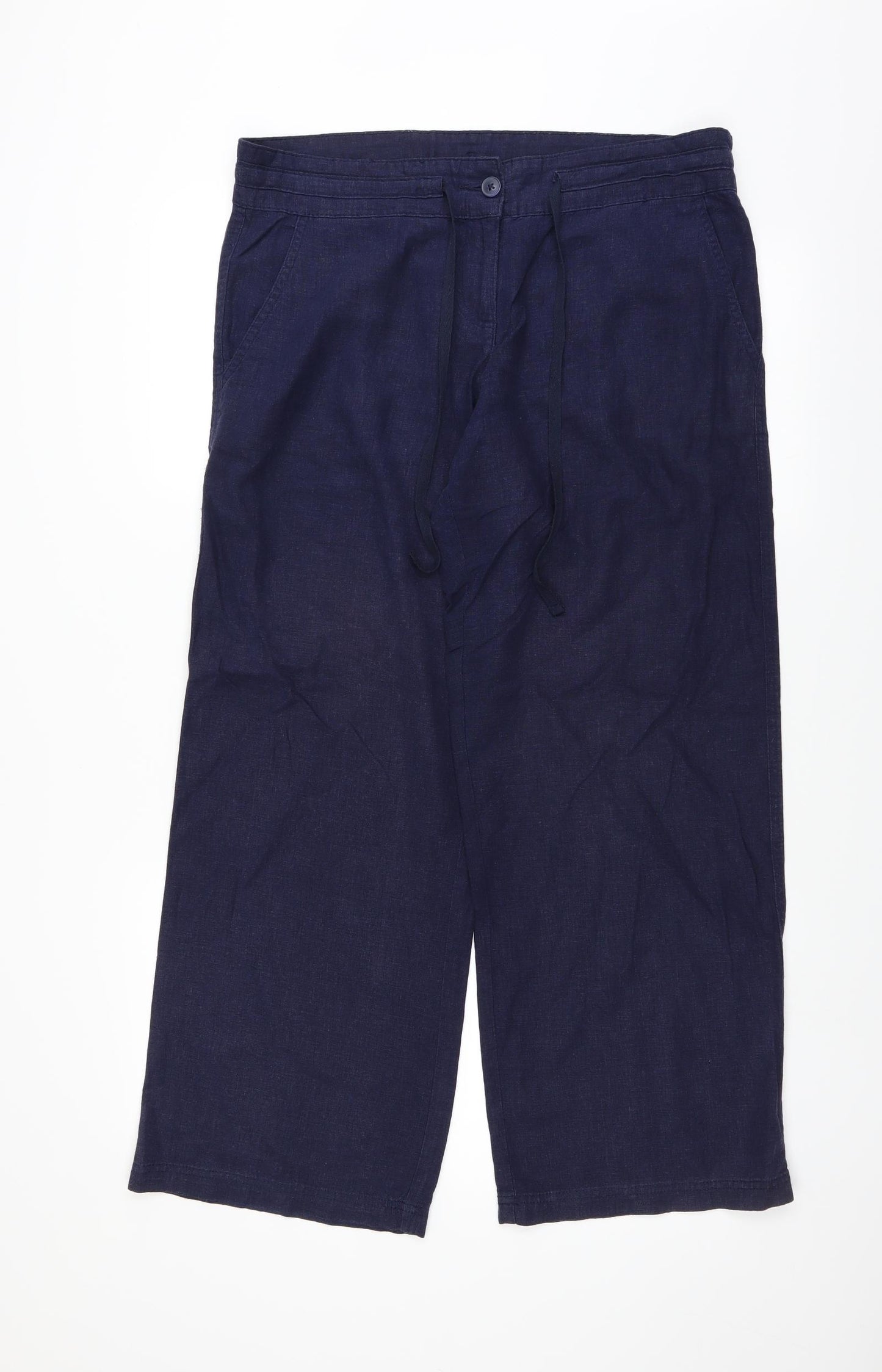 NEXT Womens Blue   Trousers  Size 12 L29 in