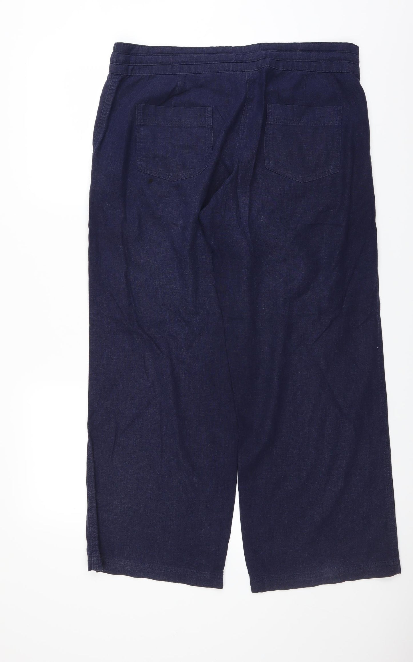 NEXT Womens Blue   Trousers  Size 12 L29 in
