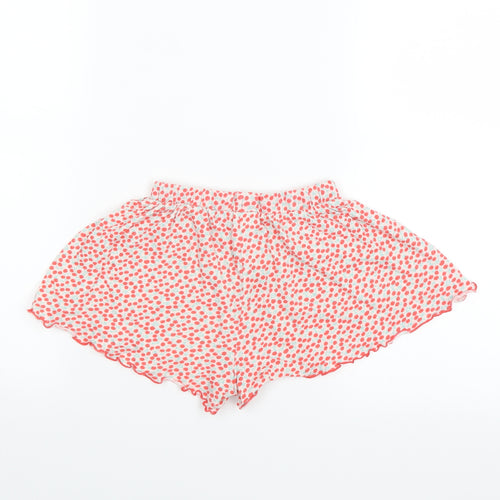 NEXT Girls Pink Solid   Sleep Shorts Size 2-3 Years  - cherry print