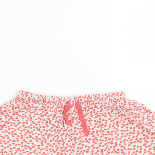 NEXT Girls Pink Solid   Sleep Shorts Size 2-3 Years  - cherry print