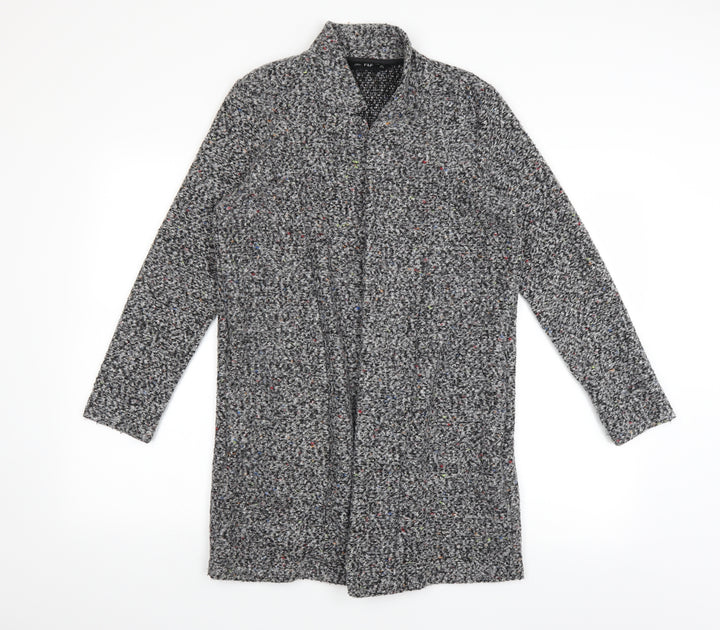 F&F Womens Grey   Cardigan Jumper Size 6