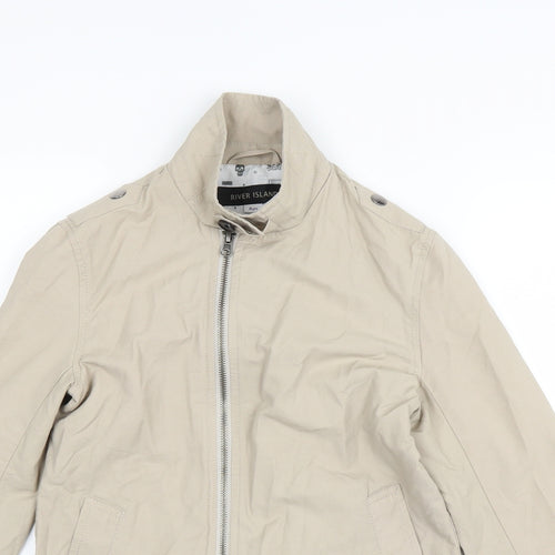 River Island Girls Beige   Jacket  Size 8 Years
