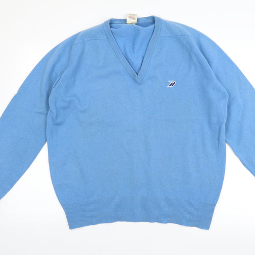 Marks and Spencer Mens Blue   Pullover Jumper Size M