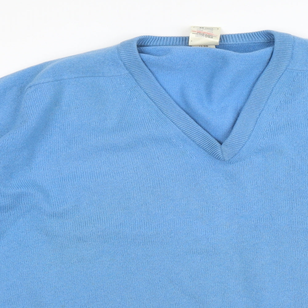 Marks and Spencer Mens Blue   Pullover Jumper Size M
