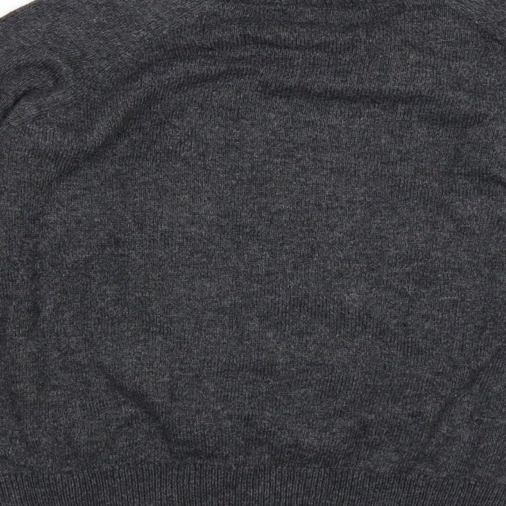 H&M Womens Grey   Pullover Jumper Size S  - Penguin Christmas Jumper