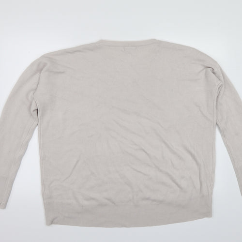 Primark Womens Ivory   Pullover Sweatshirt Size 18