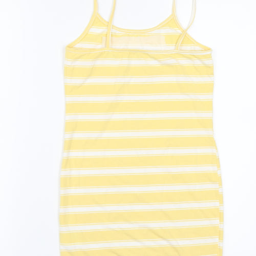 SheIn Girls Multicoloured Striped  Basic Tank Size 8-9 Years