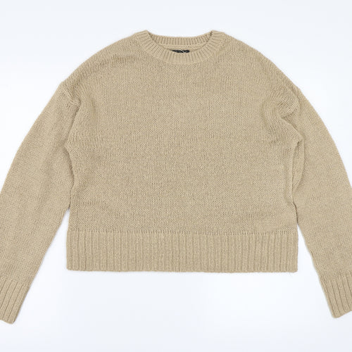 New Look Womens Beige   Pullover Jumper Size S