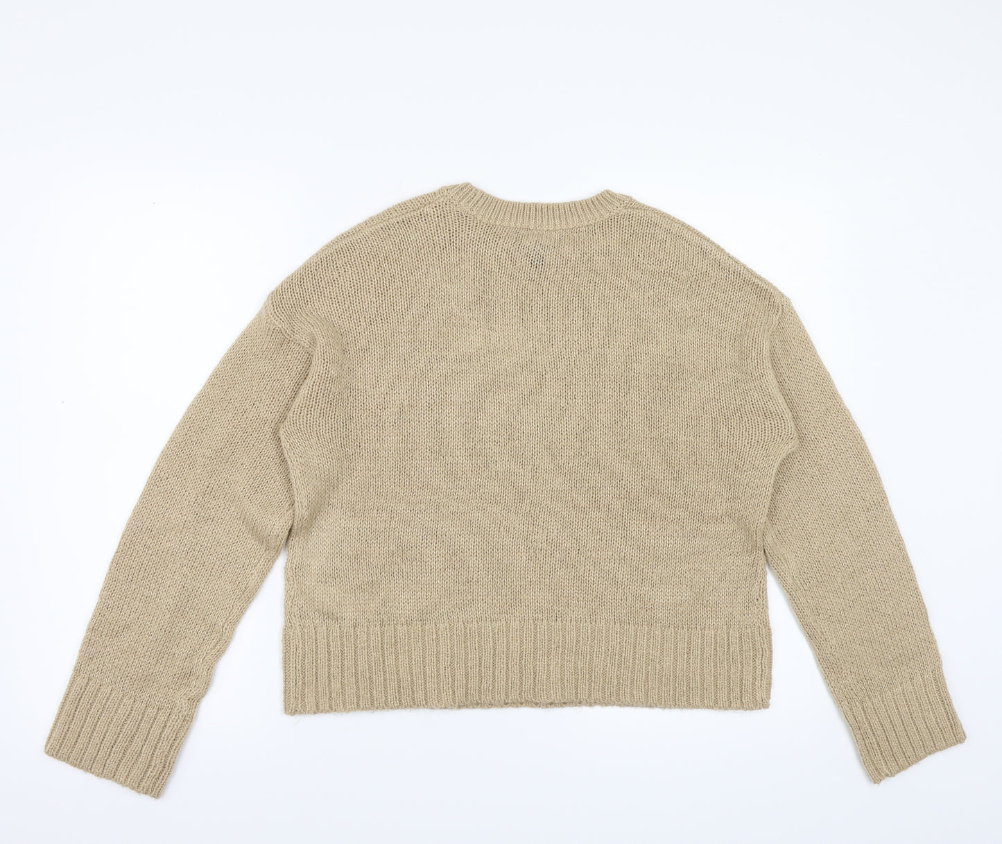 New Look Womens Beige   Pullover Jumper Size S