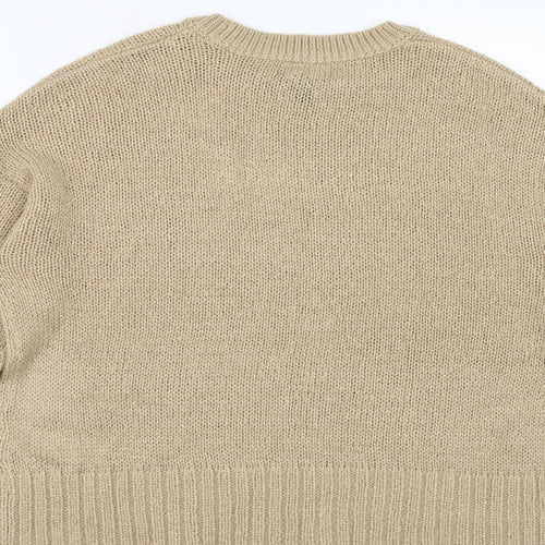 New Look Womens Beige   Pullover Jumper Size S