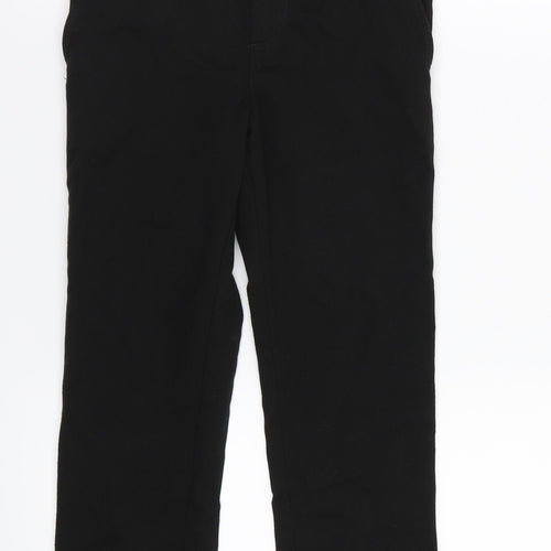 George Boys Black    Trousers Size 5-6 Years