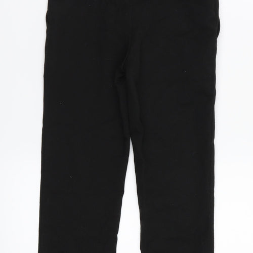 George Boys Black    Trousers Size 5-6 Years