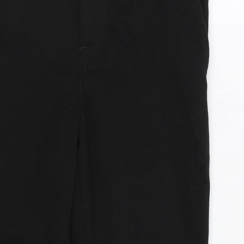 George Boys Black    Trousers Size 5-6 Years