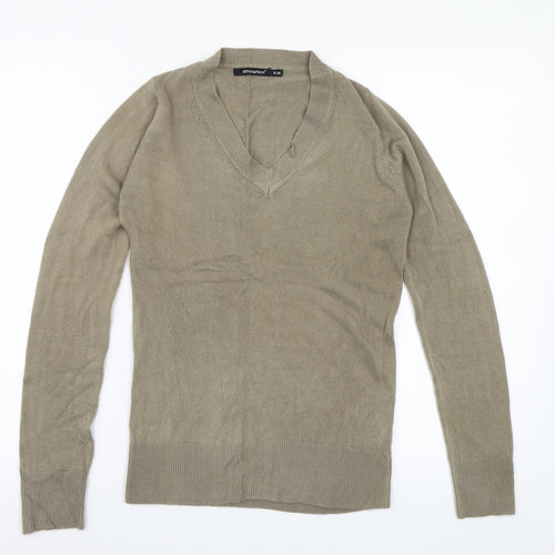 Atmosphere Womens Beige   Pullover Jumper Size 8