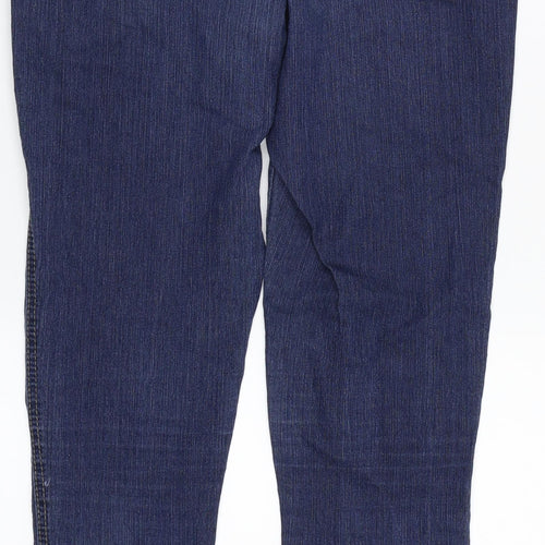Denim & Co. Womens Blue  Denim Skinny Jeans Size 8 L29 in
