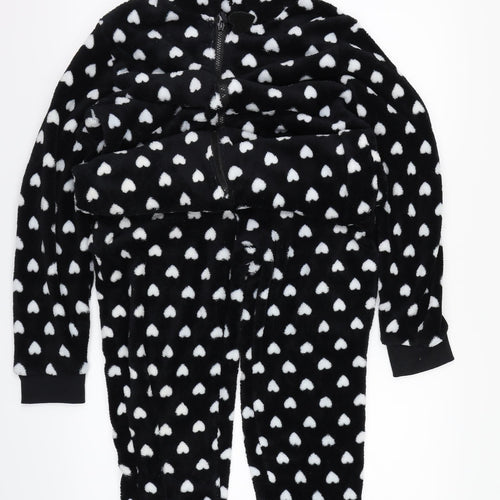 Primark Womens Black Polka Dot  Coverall Outfit/Set Size 6 L30 in