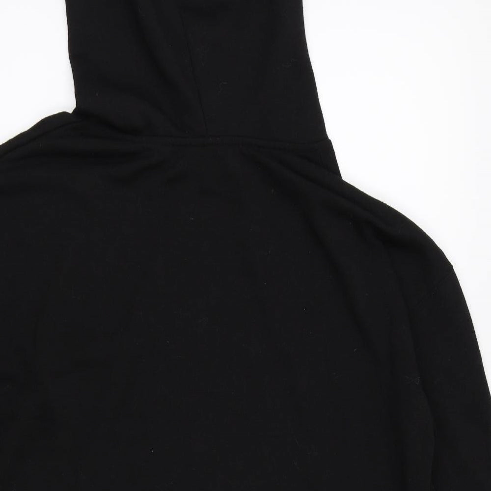 Topshop Womens Black   Pullover Hoodie Size 6