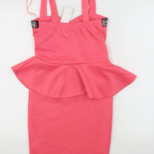 Head Girl Womens Pink   Fit & Flare  Size 8