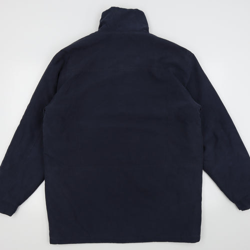 Kingston Mens Blue   Rain Coat Coat Size M