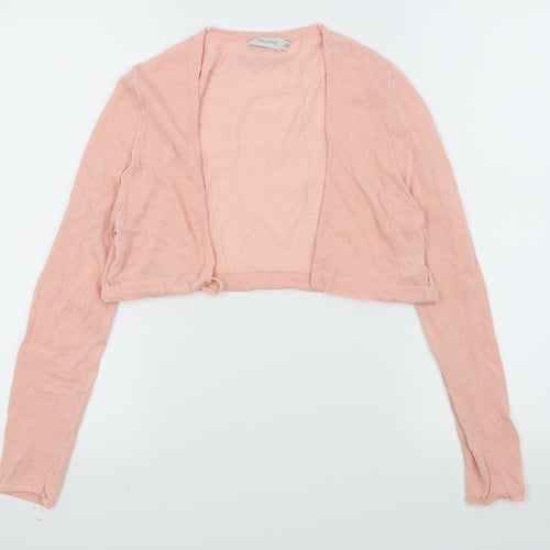 thanne Womens Pink   Cardigan Jumper Size S