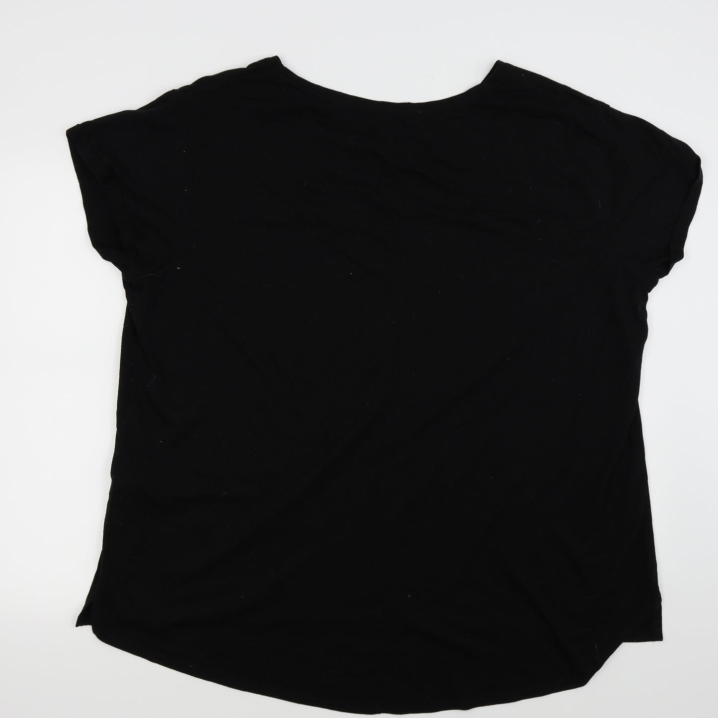 love yours Womens Black   Basic T-Shirt Size 24