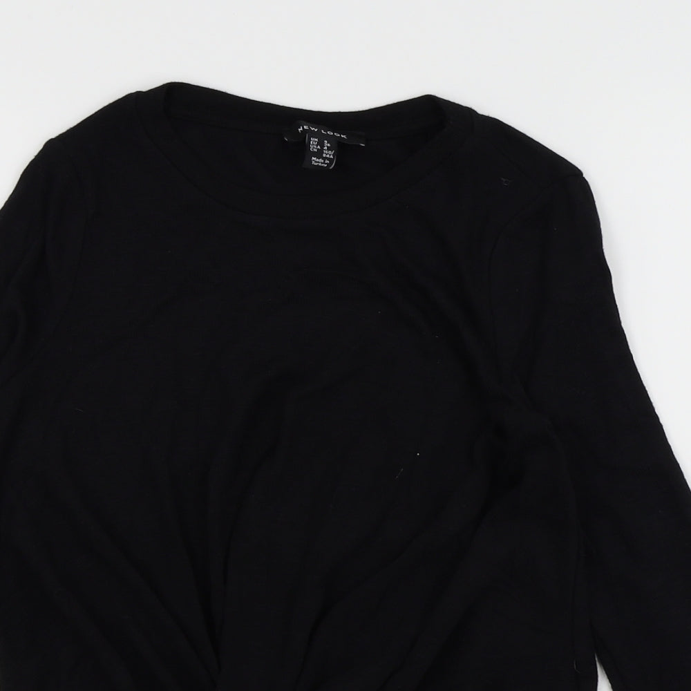 New Look Womens Black   Pullover Jumper Size 8