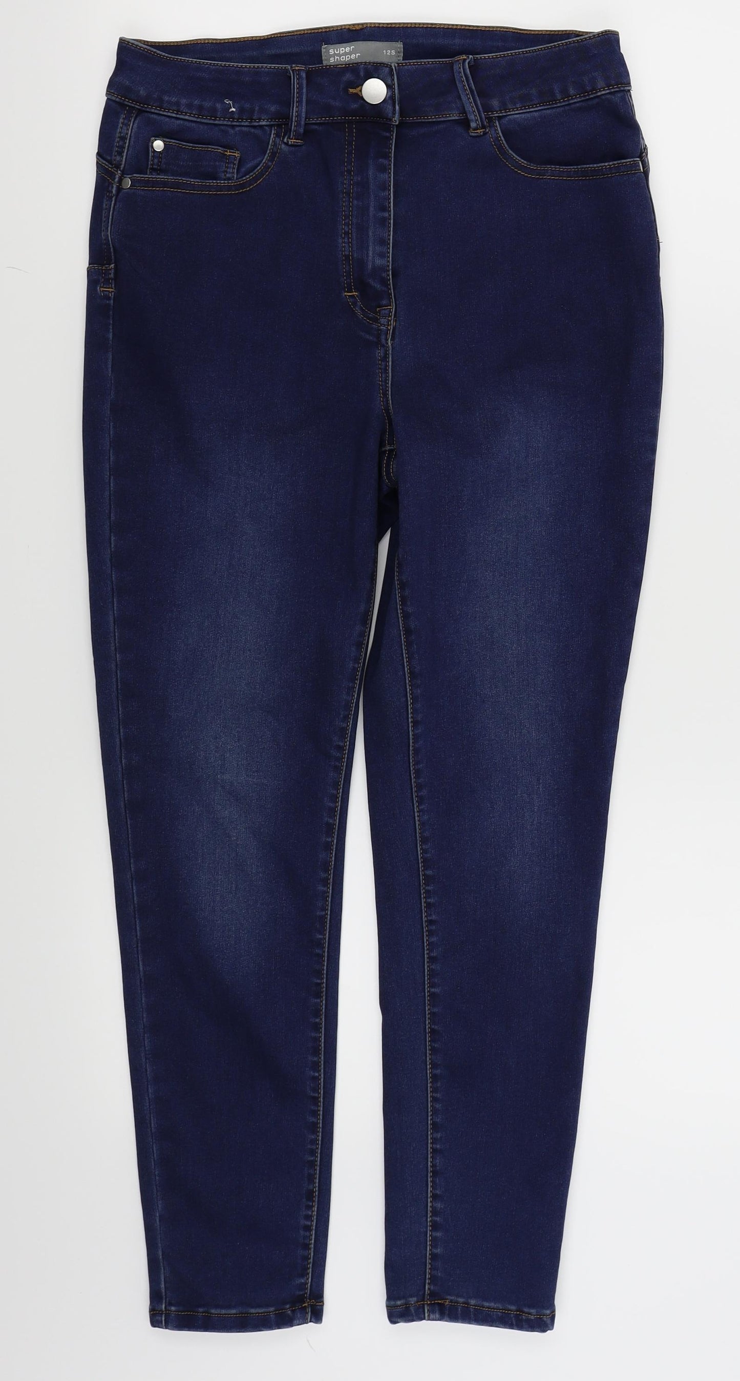 Nutmeg Womens Blue   Skinny Jeans Size 12 L24 in