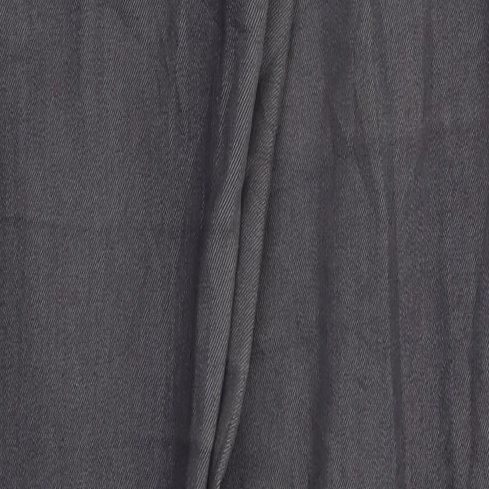H&M Womens Grey   Skinny Jeans Size 8 L29 in