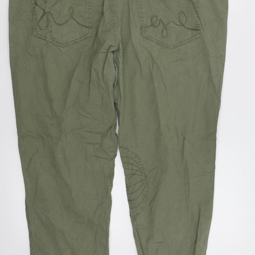 sheego casual Womens Green   Trousers  Size 22 L27 in