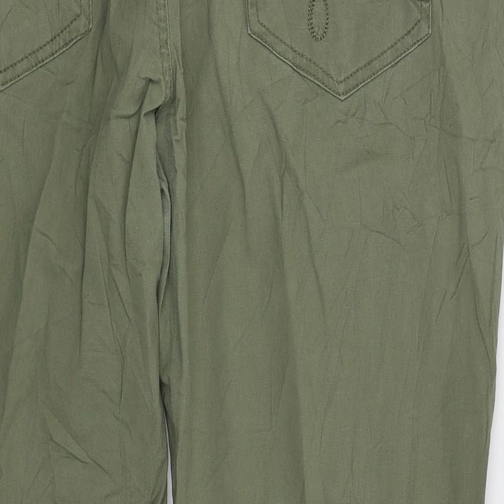 sheego casual Womens Green   Trousers  Size 22 L27 in