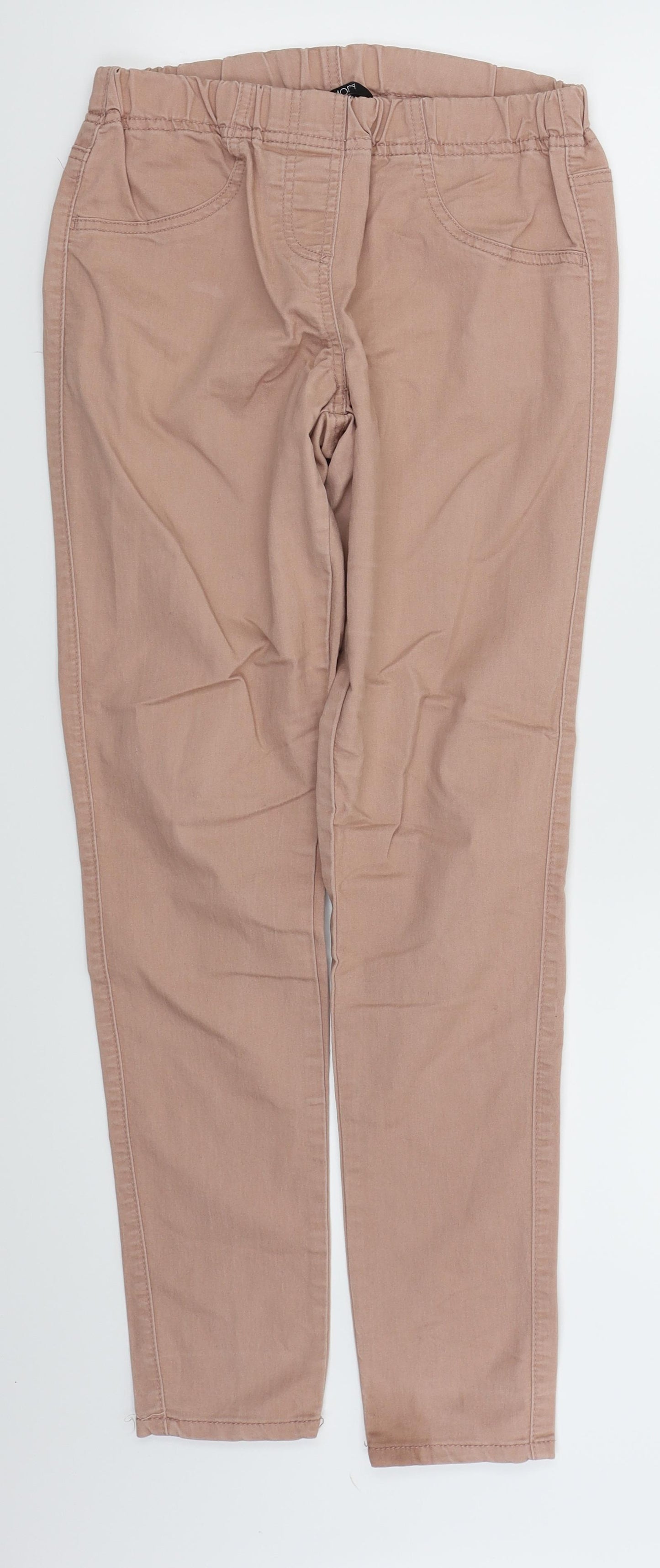 Asda George Womens Pink   Jegging Leggings Size 10 L27 in