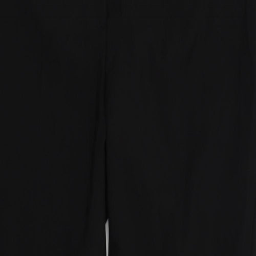 Papaya Womens Black   Trousers  Size 14 L27 in