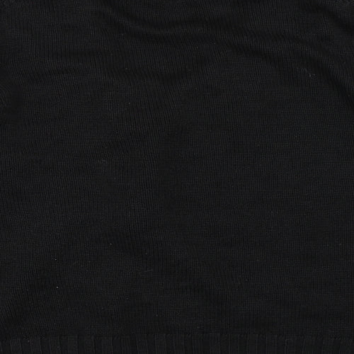 Hope N' Life Womens Black   Full Zip Jumper Size L