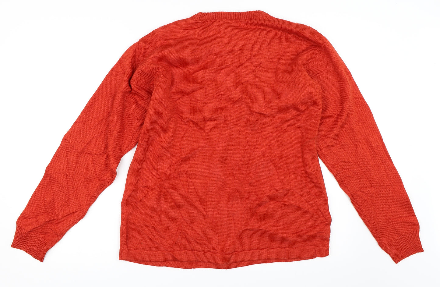 Akal Womens Red   Pullover Jumper Size M