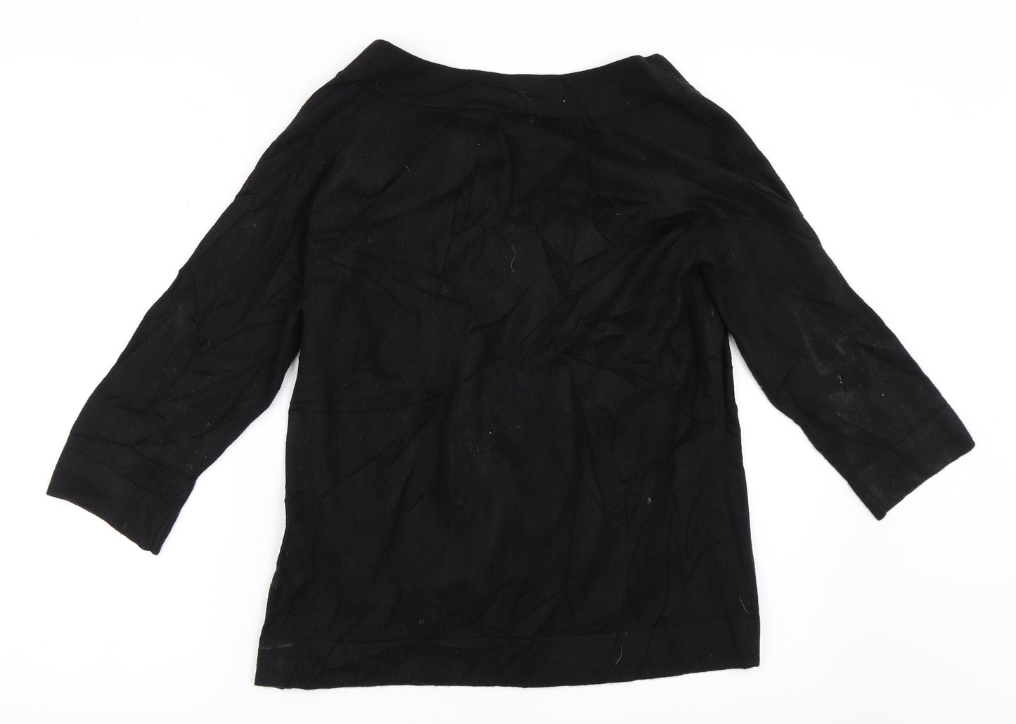 Per Una Womens Black   Cardigan Jumper Size 14