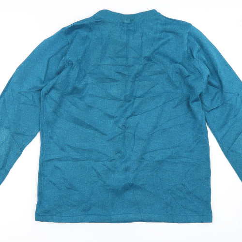 BM  Womens Blue   Pullover Jumper Size S