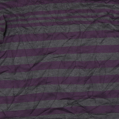 Philosophy Blues Original Mens Purple Striped  Pullover Jumper Size M