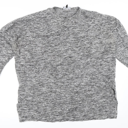 Warehouse Womens Grey   Pullover Jumper Size 12