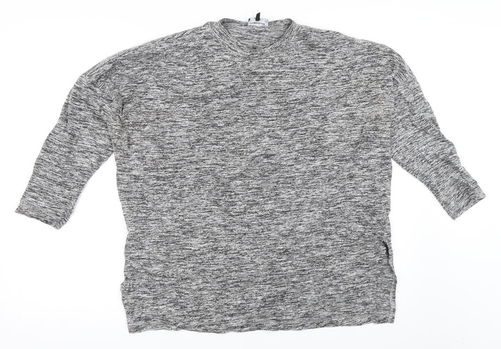 Warehouse Womens Grey   Pullover Jumper Size 12
