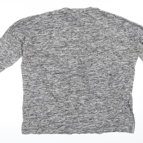 Warehouse Womens Grey   Pullover Jumper Size 12