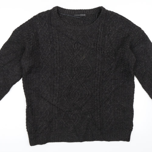 Primark Womens Grey   Pullover Jumper Size 10