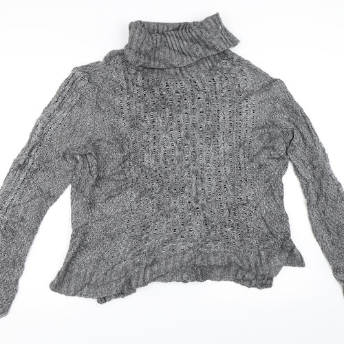 Paper Denim & Cloth Womens Grey   Pullover Jumper Size M