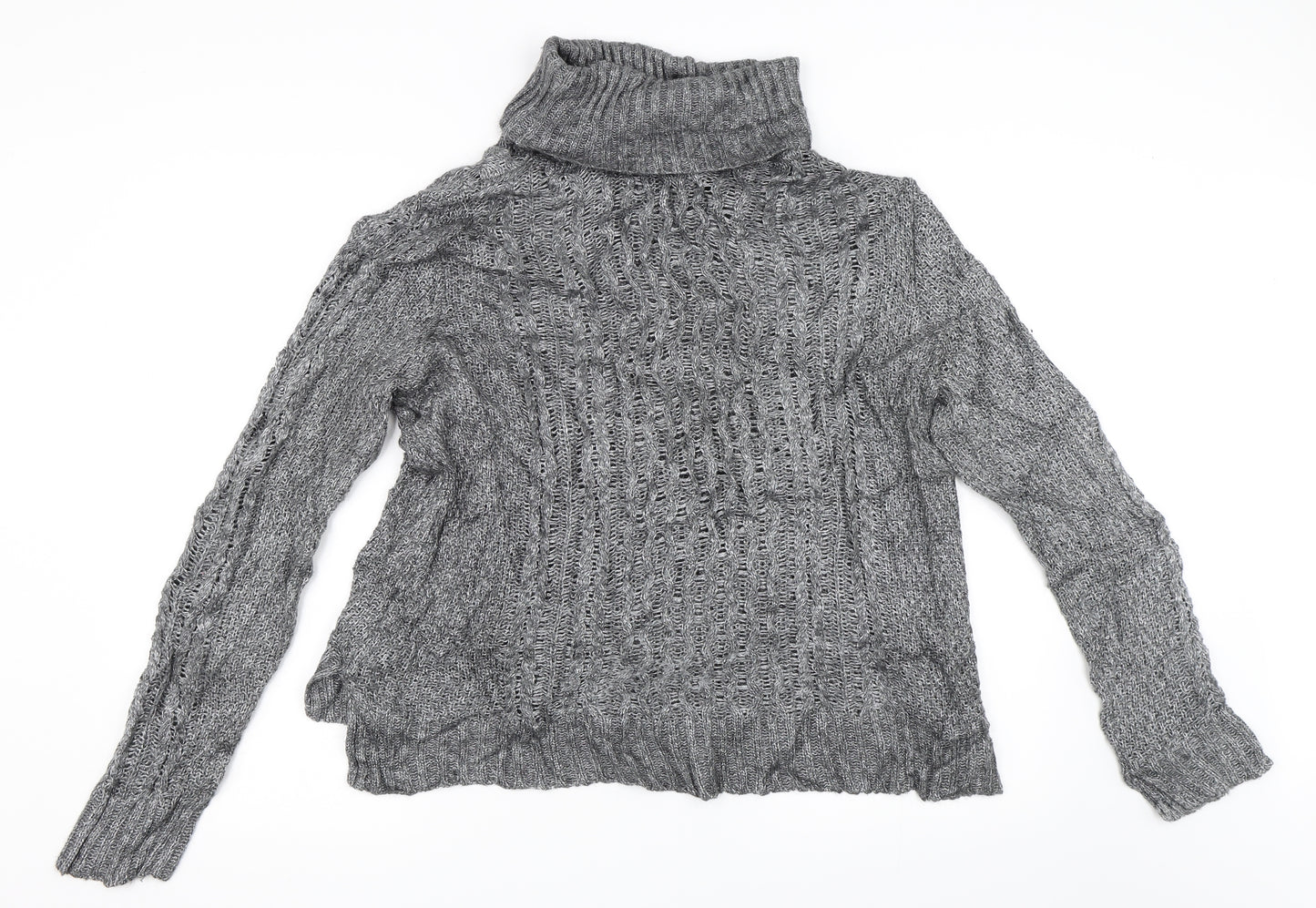 Paper Denim & Cloth Womens Grey   Pullover Jumper Size M