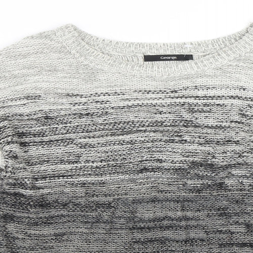 George Womens Grey   Pullover Jumper Size 8
