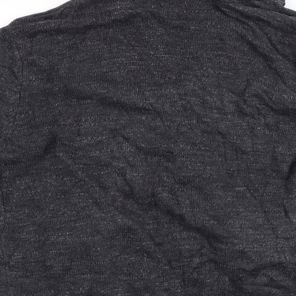 Marks and Spencer Mens Grey   Cardigan Jumper Size XL